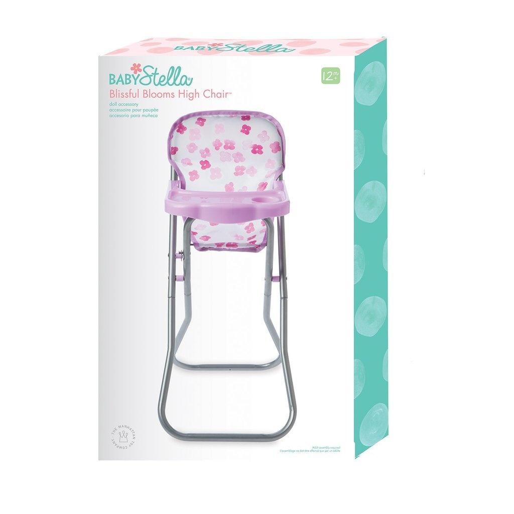 Baby Stella Doll Baby Stella High Chair Blissful Blooms
