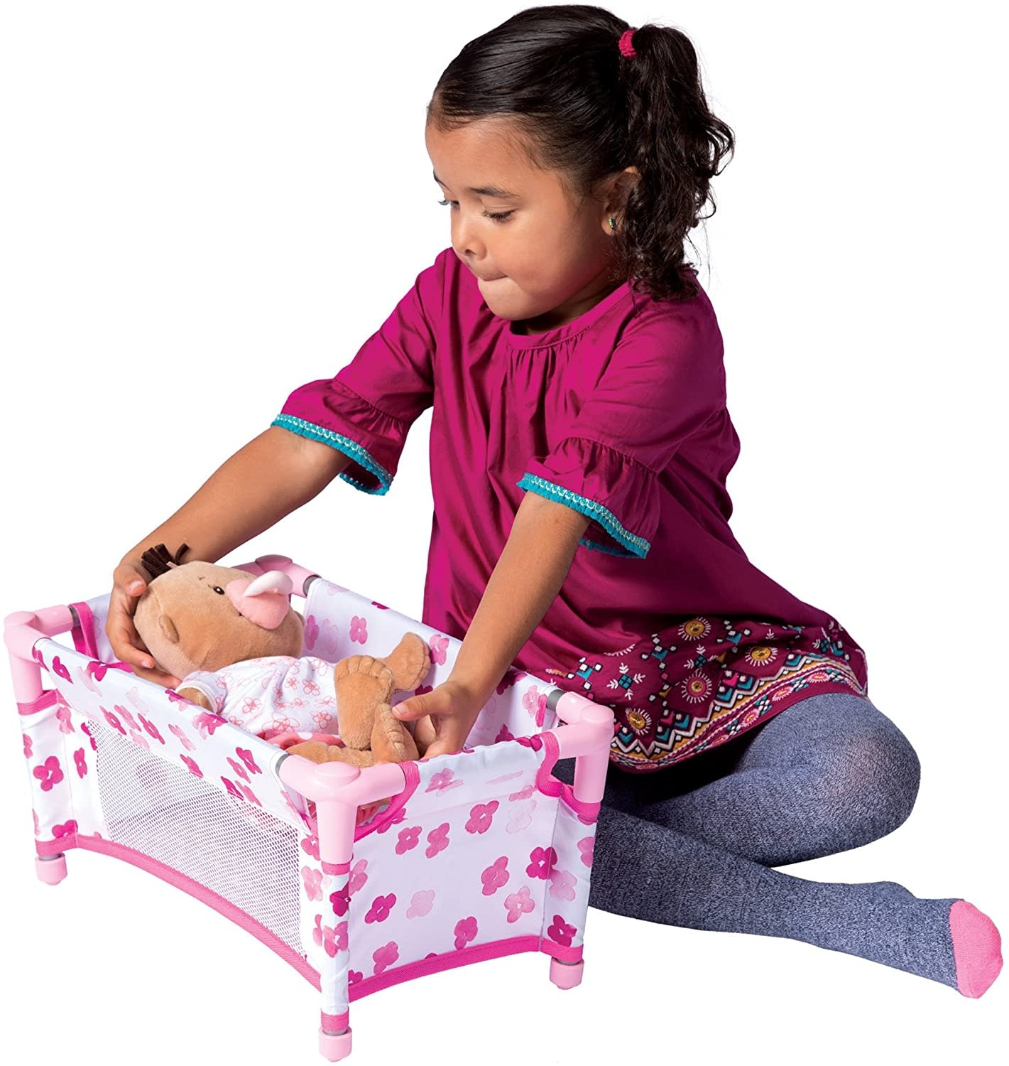 Baby Stella Doll Baby Stella Take A Long Travel Crib