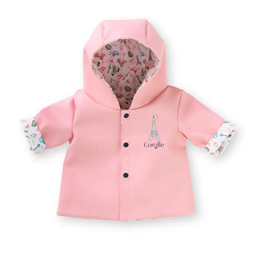 Corolle Doll Outfit Weekend in Paris Reversible Raincoat 12"