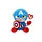 Ty Ty Plush Marvel Captain America 8"