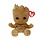Ty Ty Plush Marvel Groot 8"