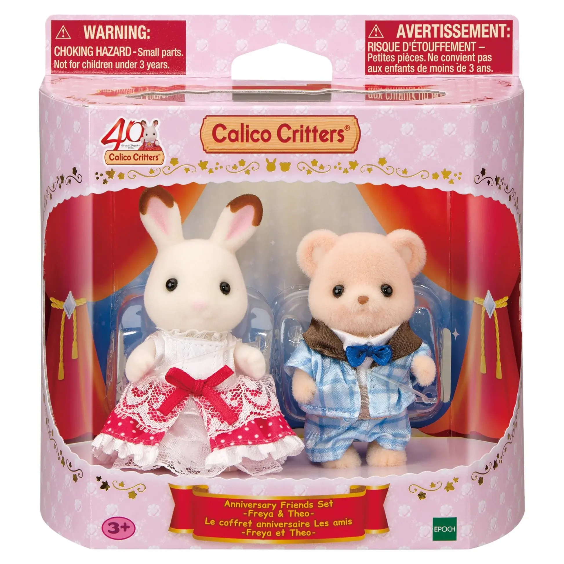 Calico Critters Calico Critters 40th Anniversary Friends Freya & Theo