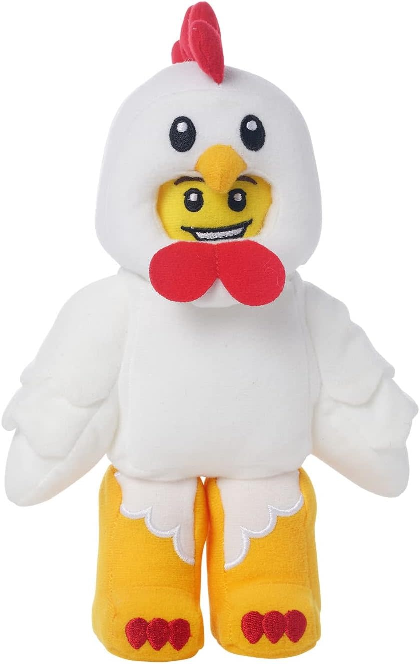 Manhattan Toy Lego Plush Minifigure Chicken Suit Guy 9"