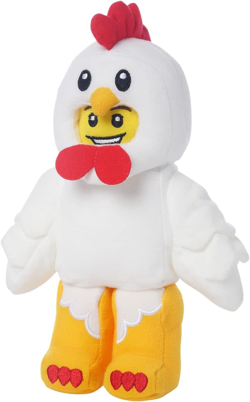 Manhattan Toy Lego Plush Minifigure Chicken Suit Guy 9"