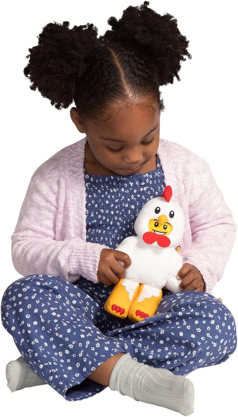 Manhattan Toy Lego Plush Minifigure Chicken Suit Guy 9"