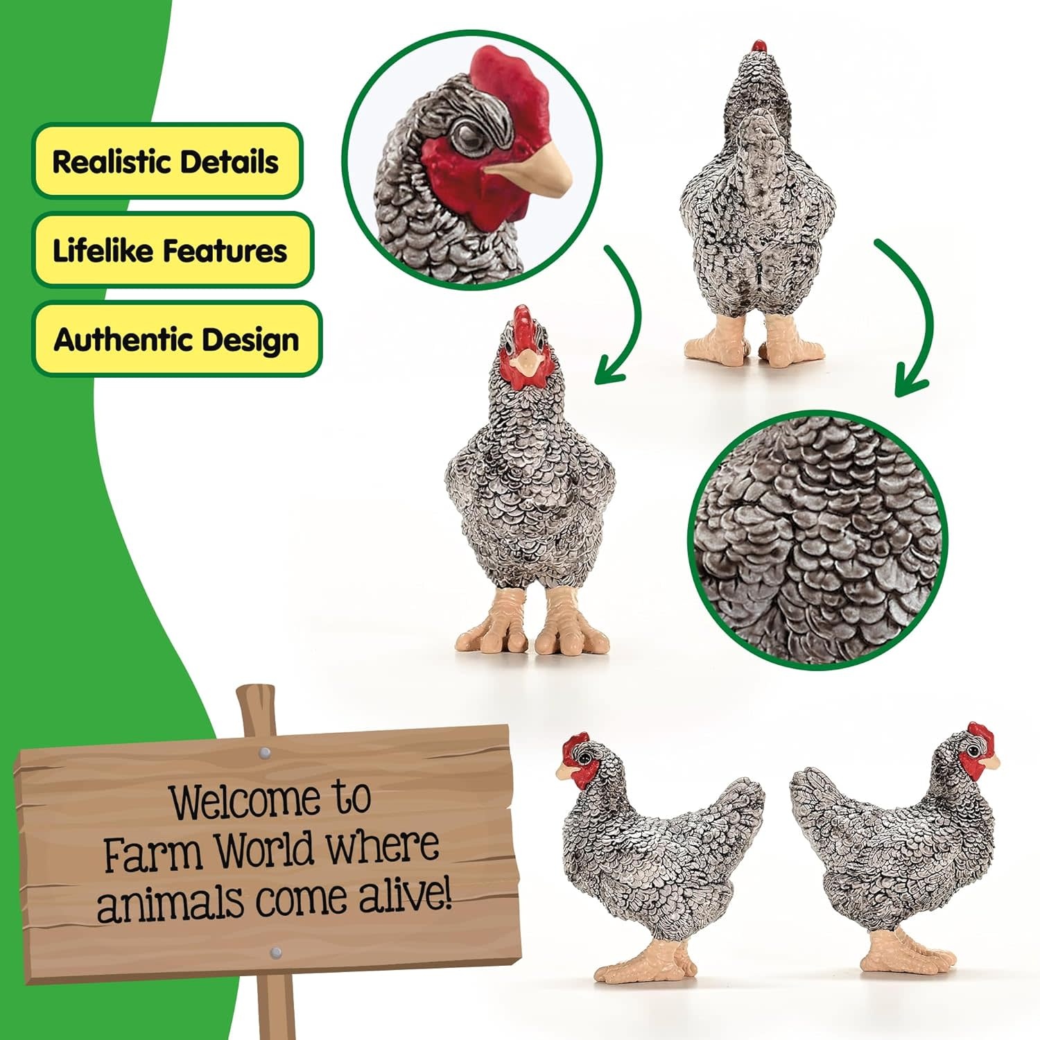 Schleich Schleich Farm World Rock Chicken