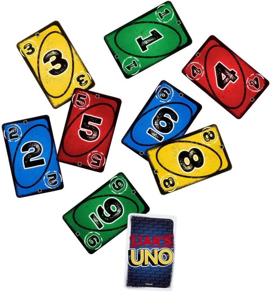 Mattel Uno Liar's Uno Card Game