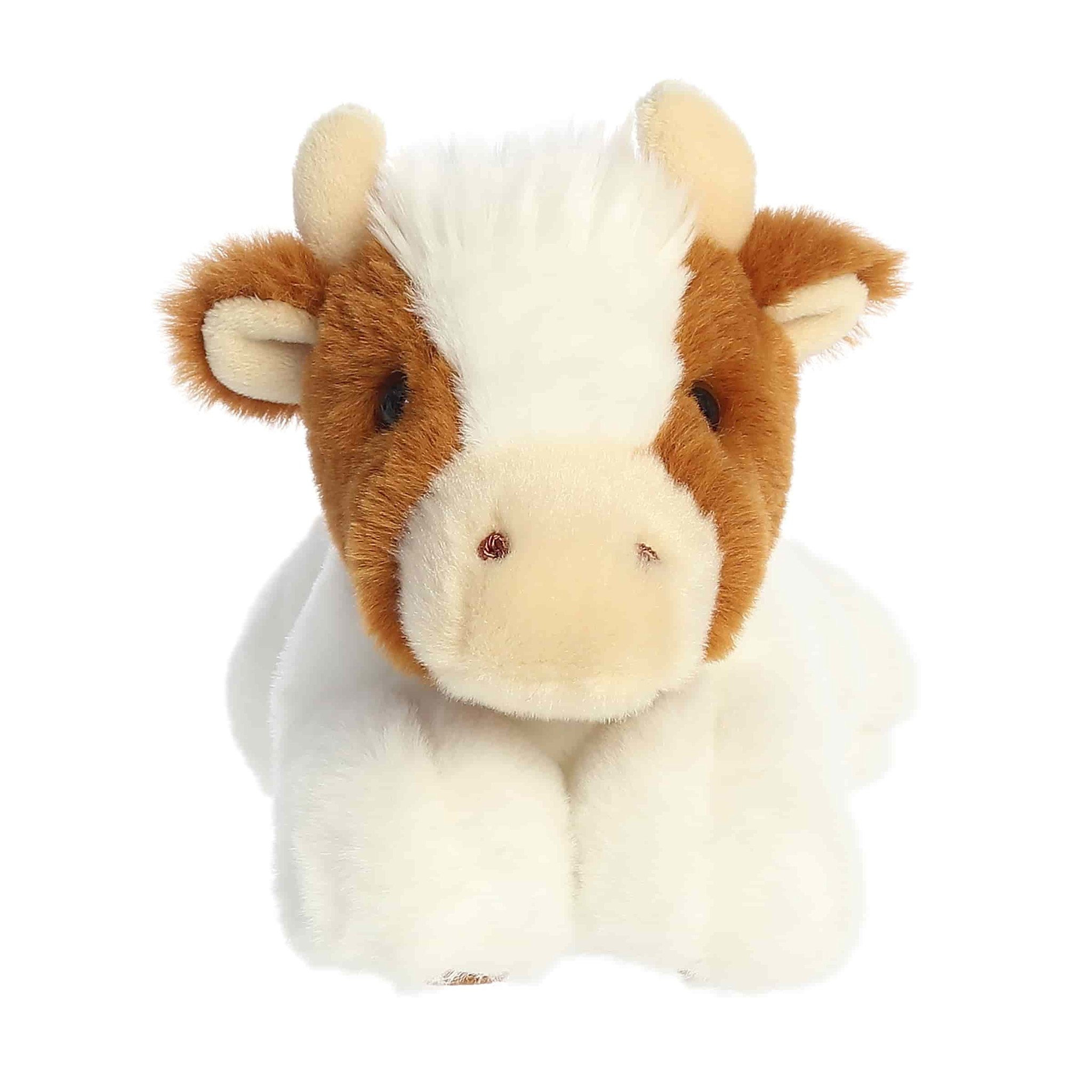 Aurora Mini Flopsie Grazy Guernsey Cow