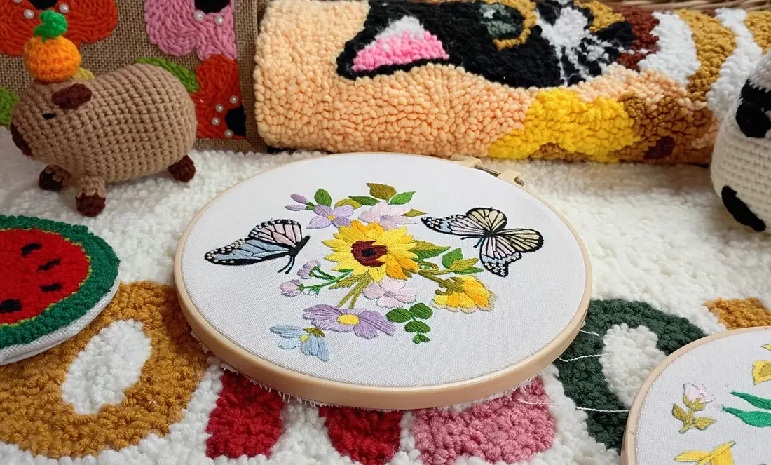 Embroidery Kit - Butterfly