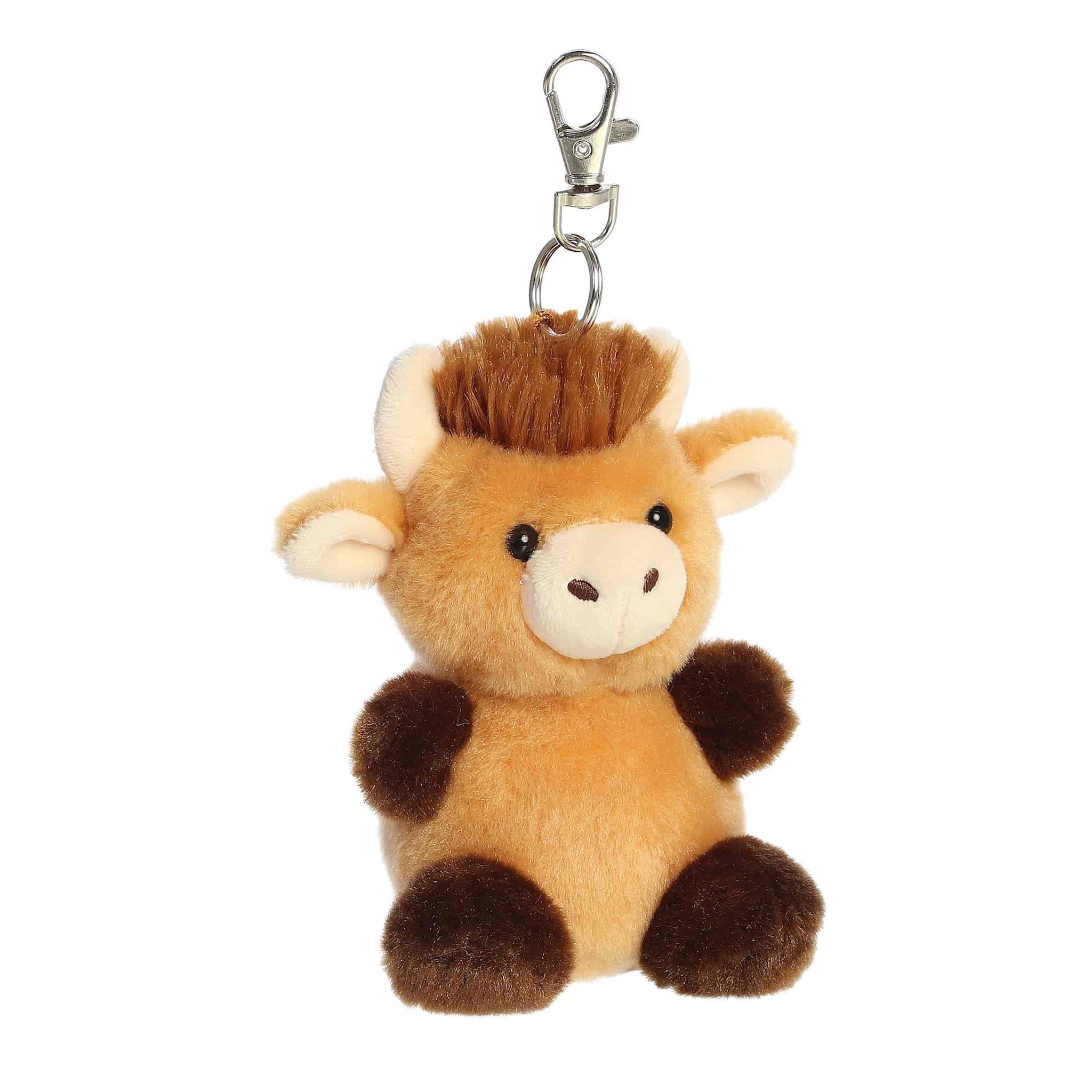Palm Pals Clip-On Hubert Highland Cow