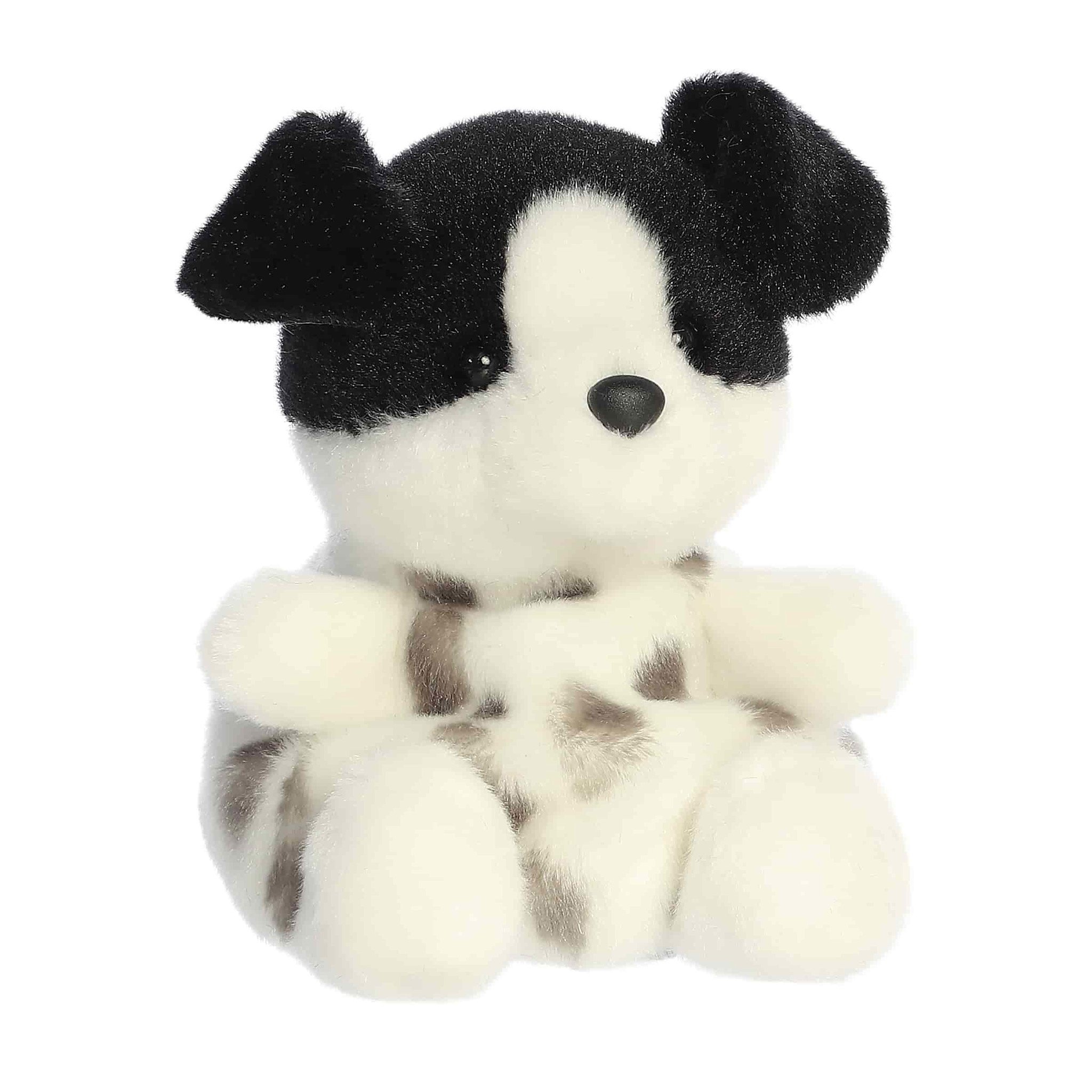 Palm Pals 5" Snorkels Black & White Dog