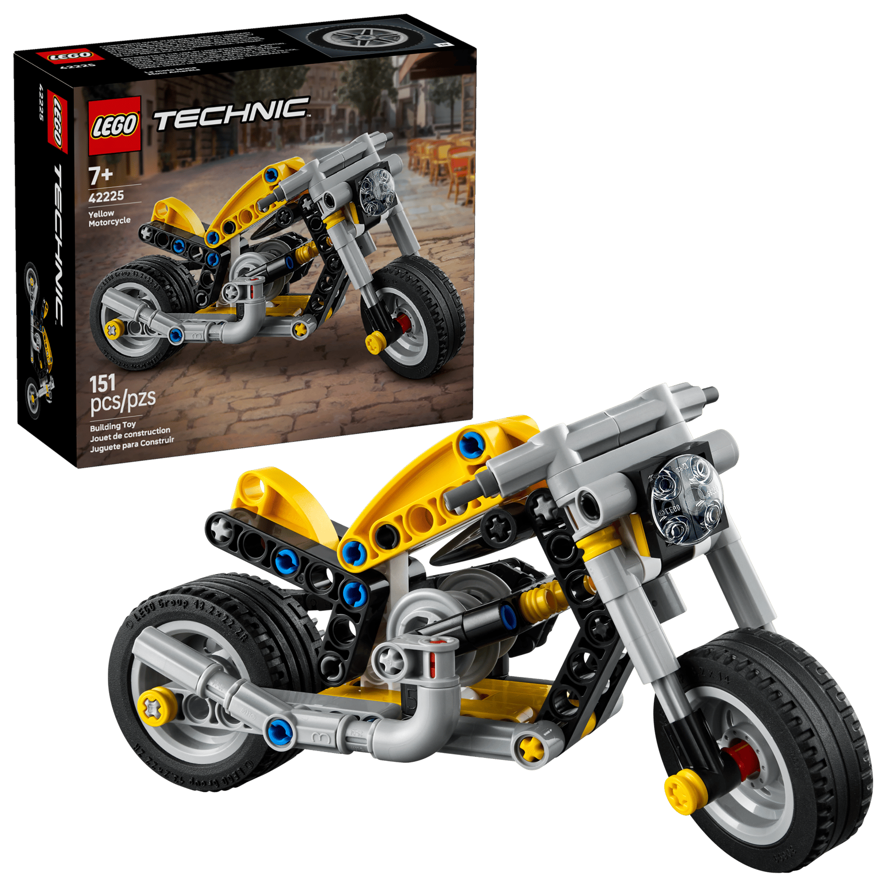 Lego Lego Technic Yellow Motorcycle