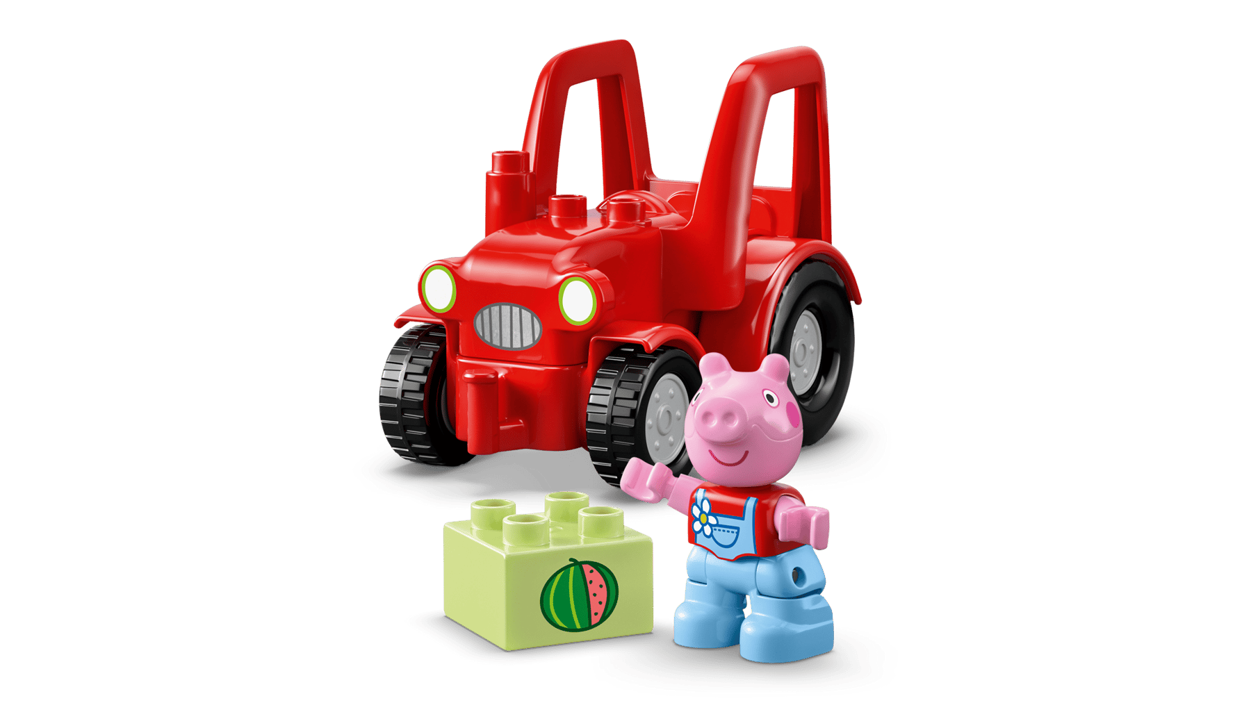 Lego Lego Duplo Peppa Pig Tractor and Market