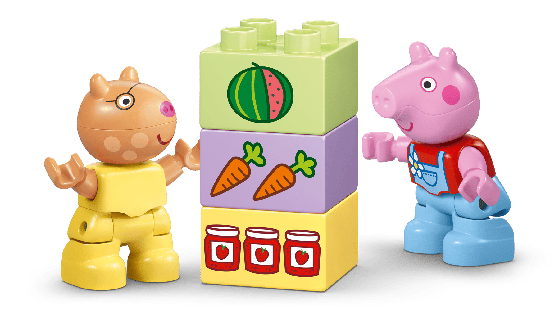 Lego Lego Duplo Peppa Pig Tractor and Market
