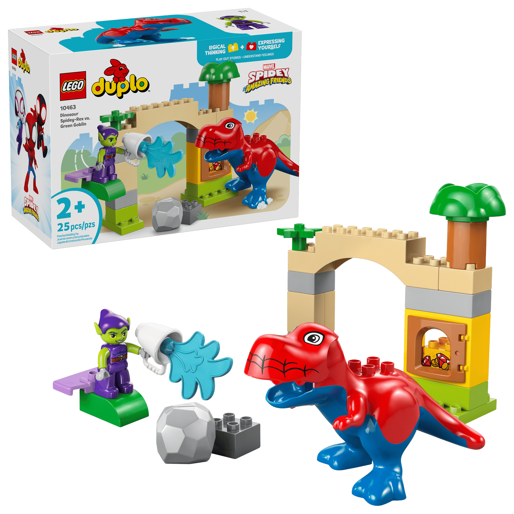 Lego Lego Duplo Spidey-Rex vs Green Goblin