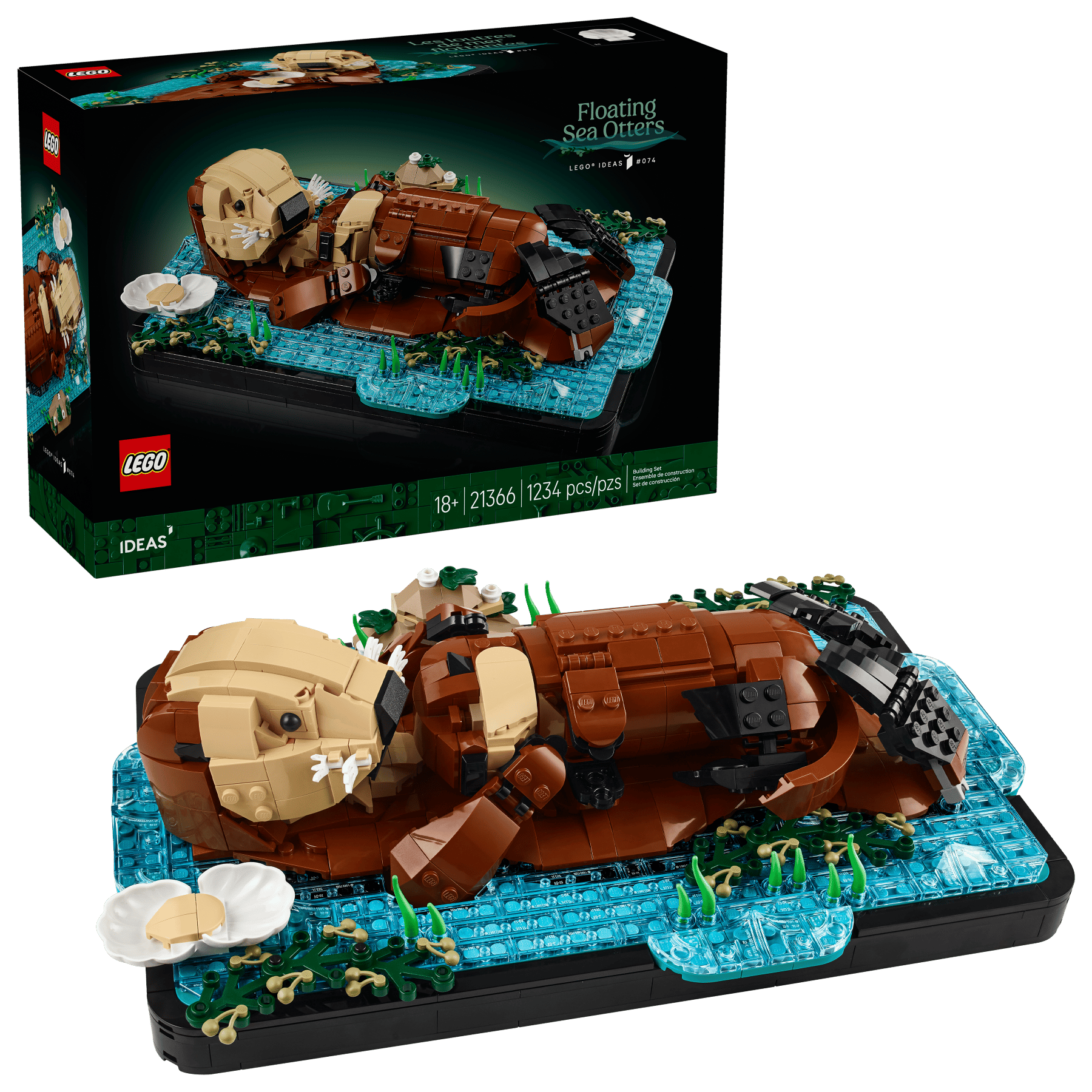 Lego Lego Ideas Floating Sea Otters
