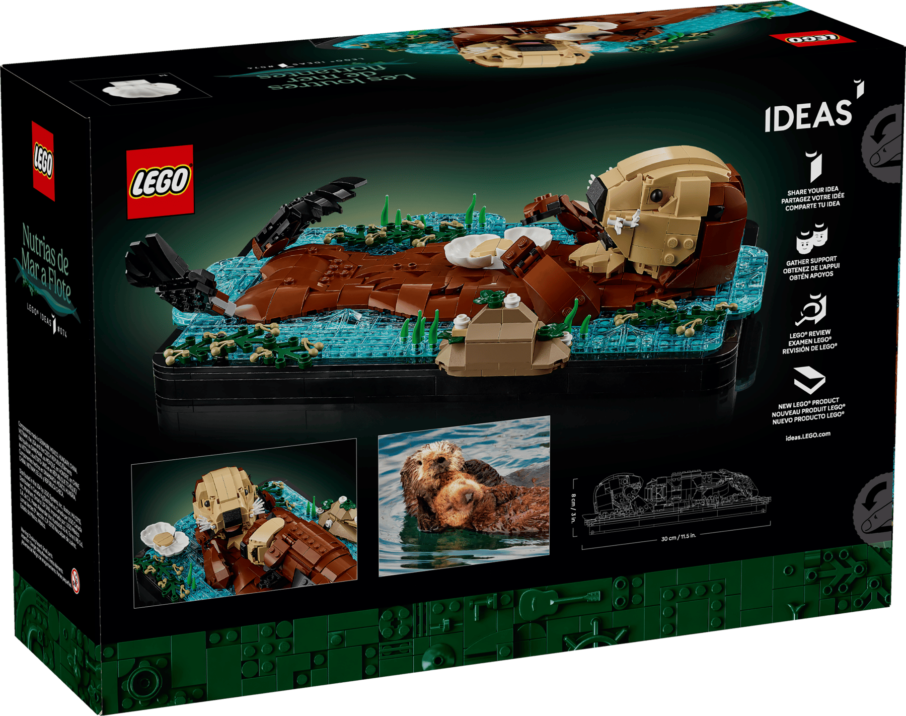 Lego Lego Ideas Floating Sea Otters