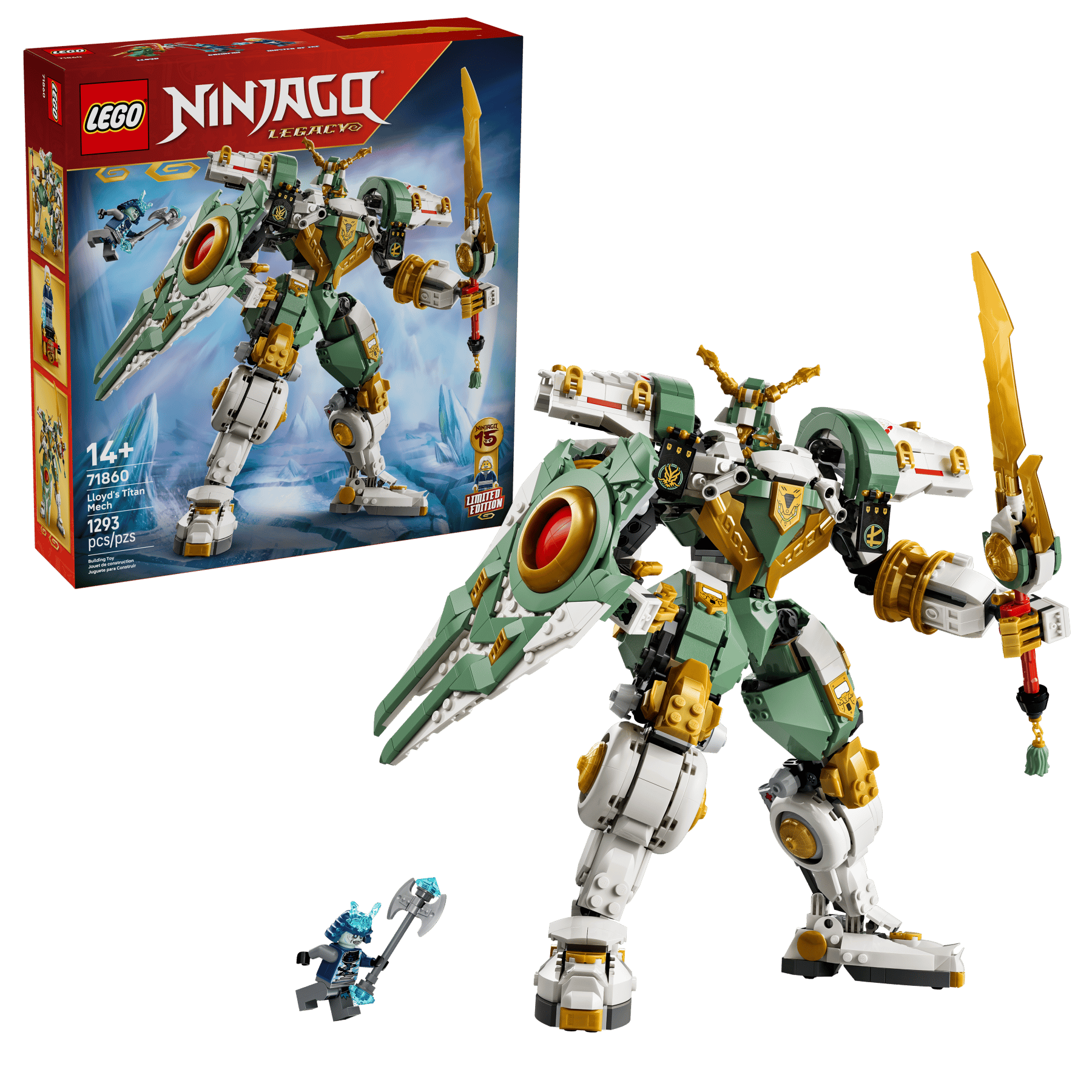 Lego Lego Ninjago Lloyd's Titan Mech 15th Anniversary