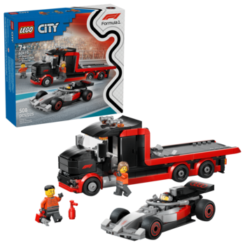 Lego Lego City F1 Display Truck with Audi F1 Car