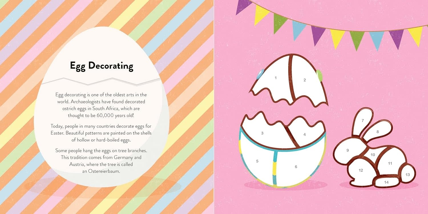 Color with Stickers: Easter