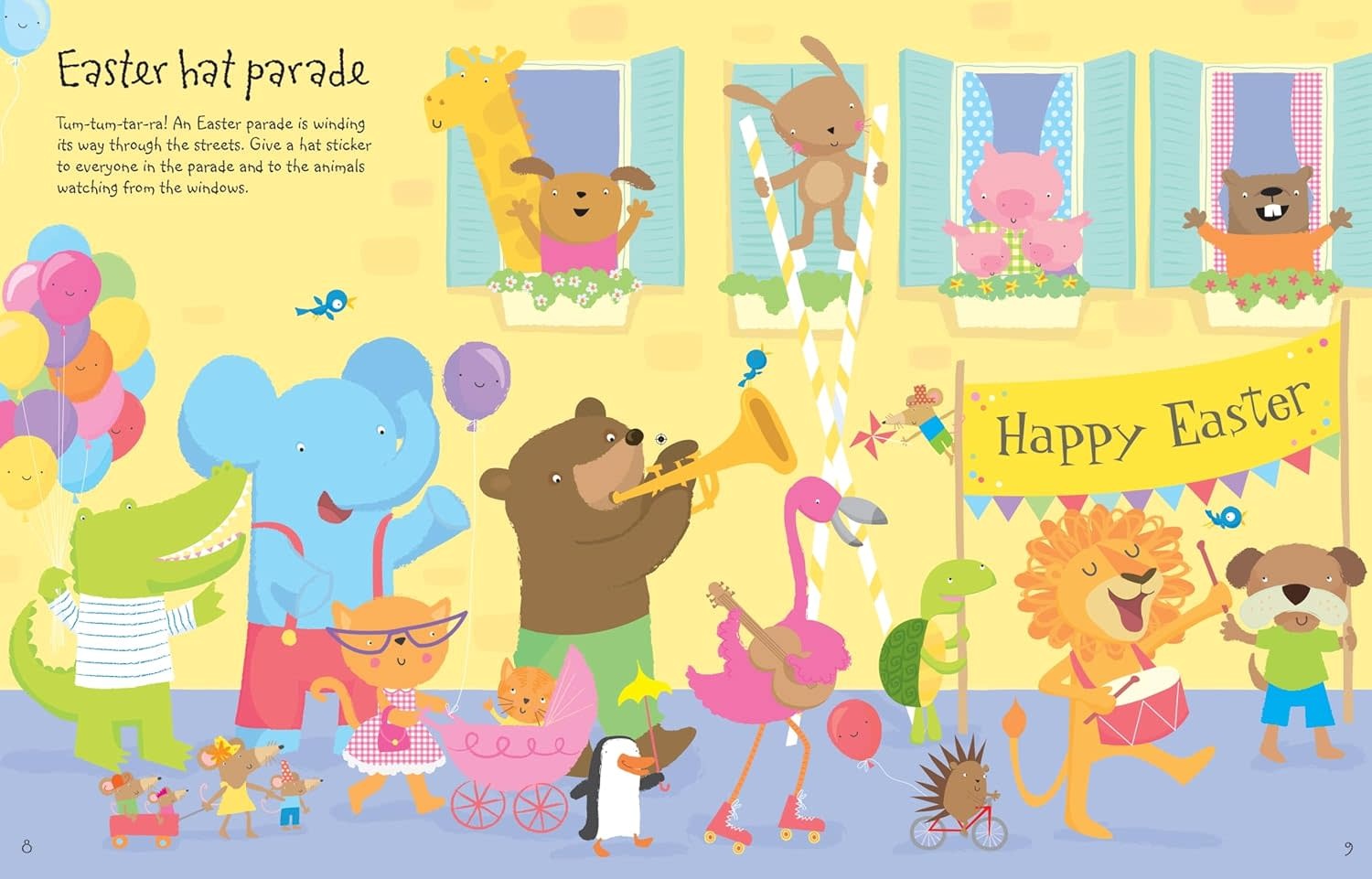 Usborne Easter Sticker Book