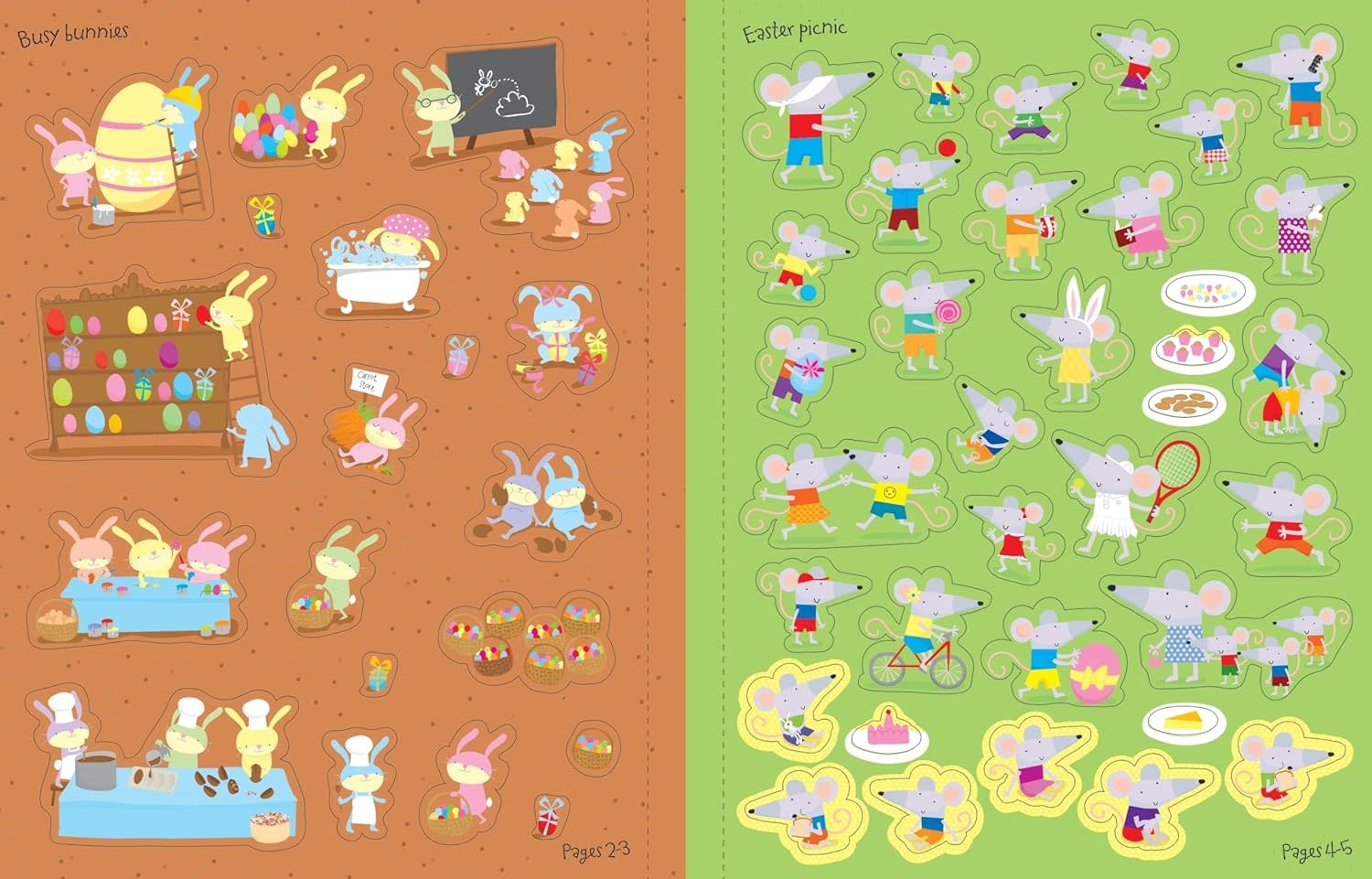 Usborne Easter Sticker Book