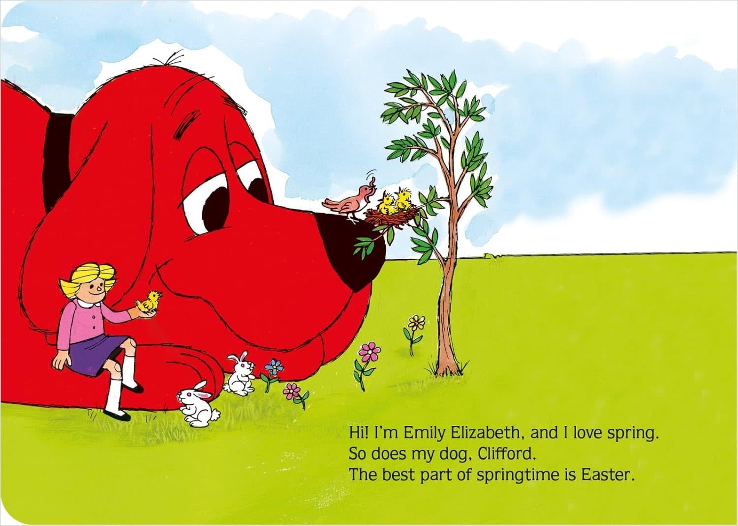 Scholastic Clifford's Happy Easter Board Book