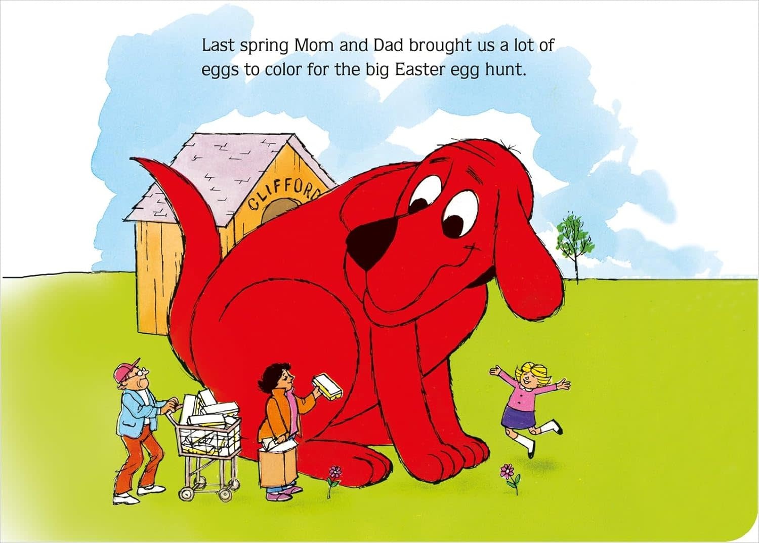 Scholastic Clifford's Happy Easter Board Book