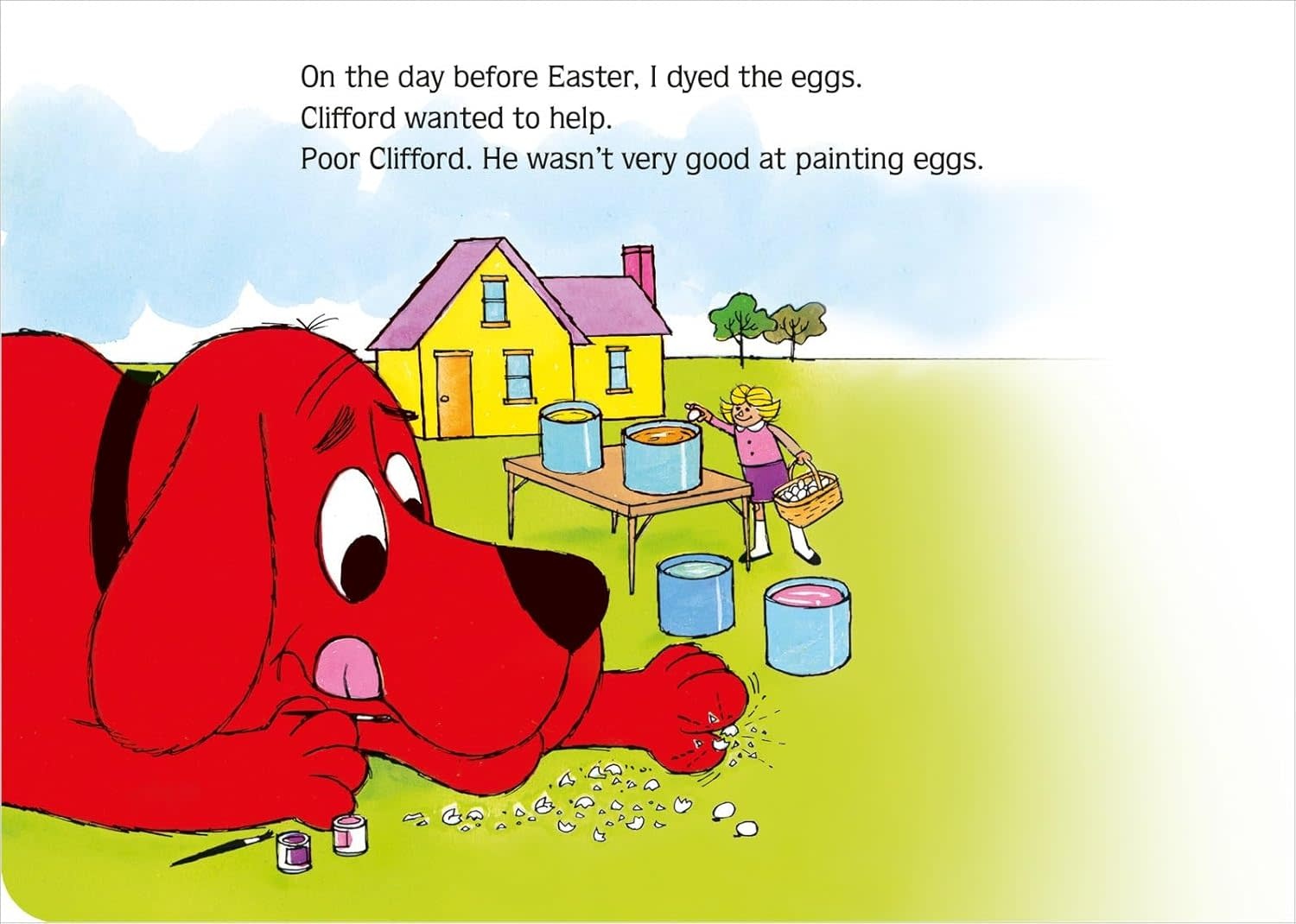 Scholastic Clifford's Happy Easter Board Book