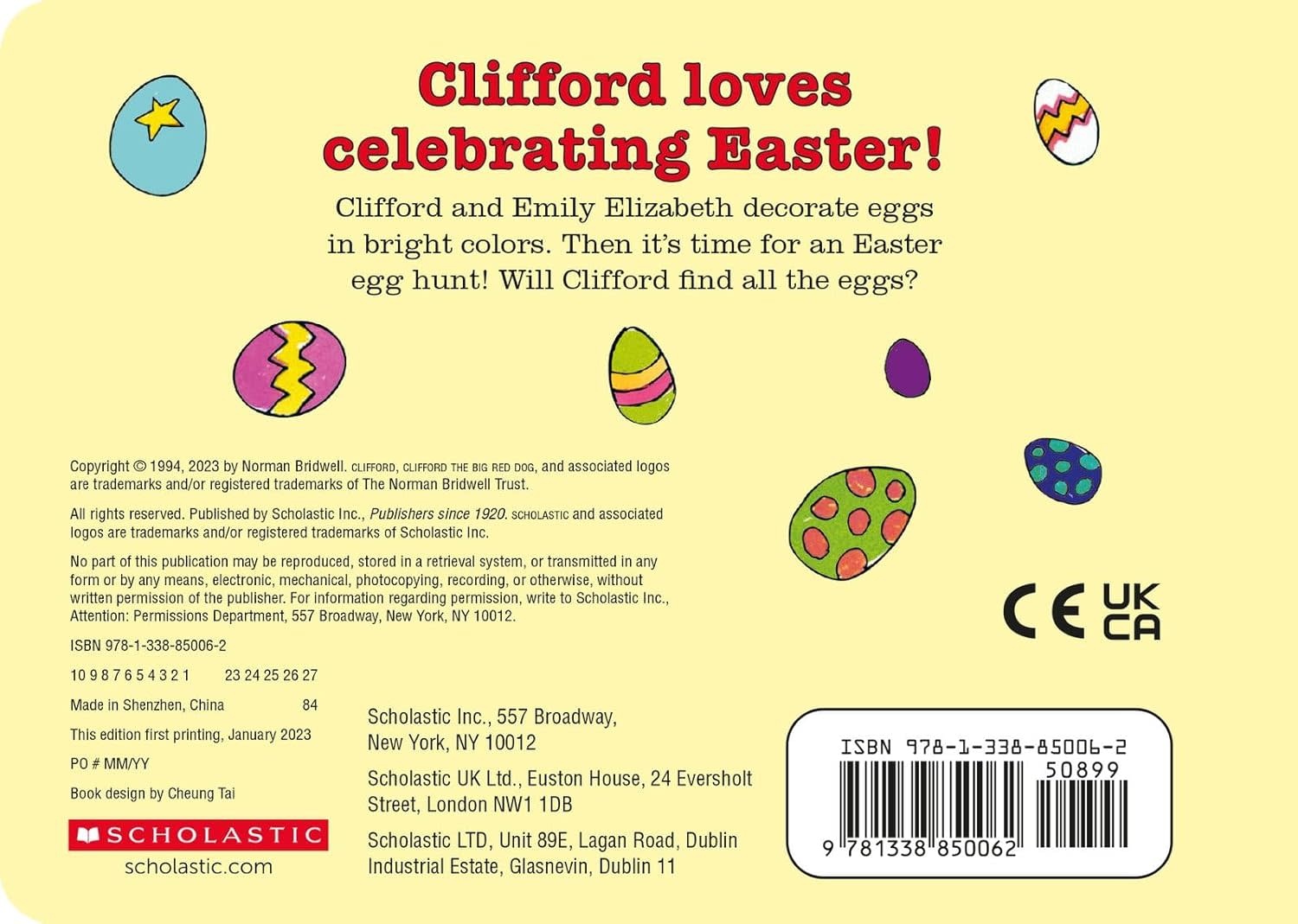 Scholastic Clifford's Happy Easter Board Book