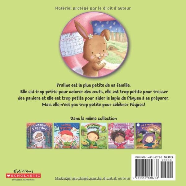 Scholastic French Book The Littlest Easter Bunny