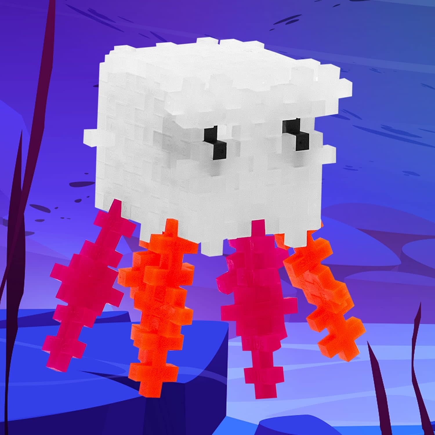 Plus-Plus Tube Jellyfish