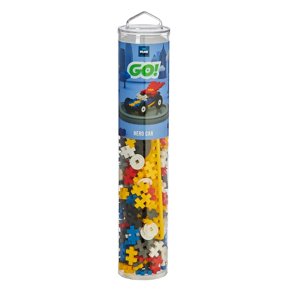 Plus-Plus Tube Go Colour Cars Hero 200pcs