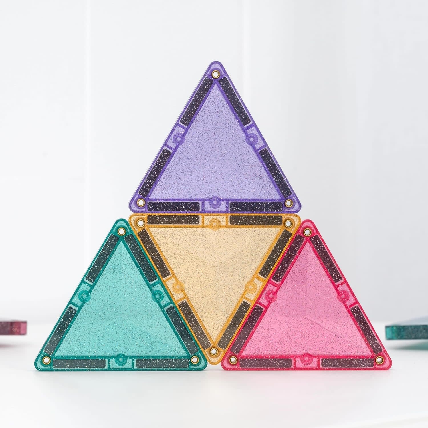 Connetix Magnetic Tiles Glitter Castle Pack 48pc