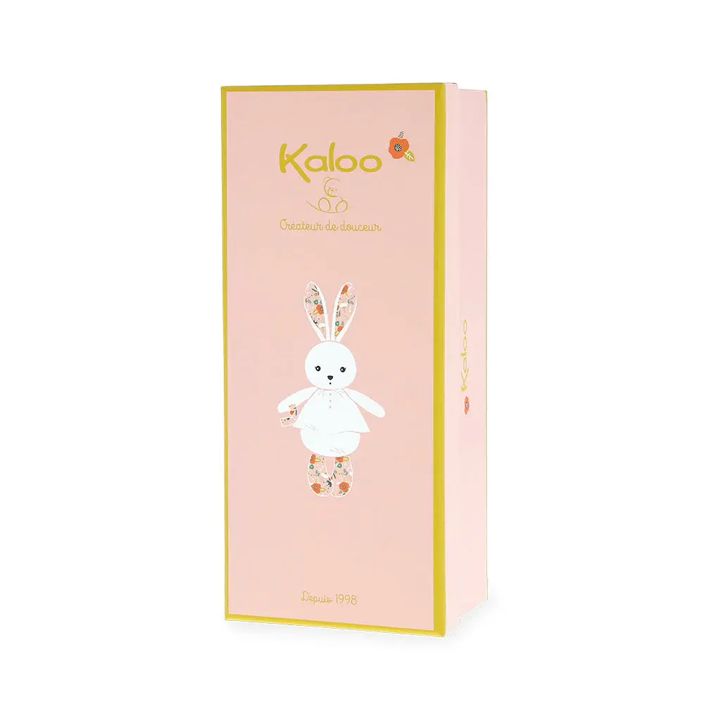 Kaloo K'Doux: Rabbit Pink with Poppies