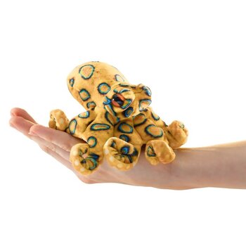 Folkmanis Folkmanis Puppet Mini Blue Ringed Octopus