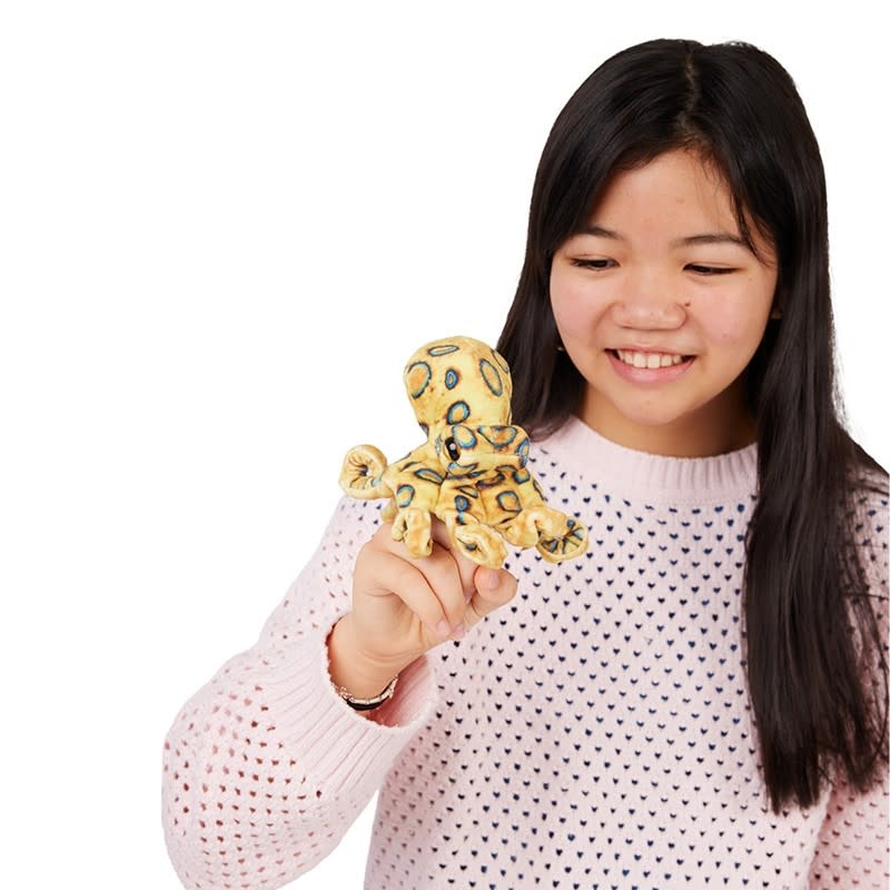 Folkmanis Folkmanis Puppet Mini Blue Ringed Octopus