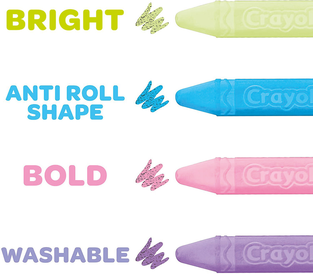 Crayola Sidewalk Chalk 24pc