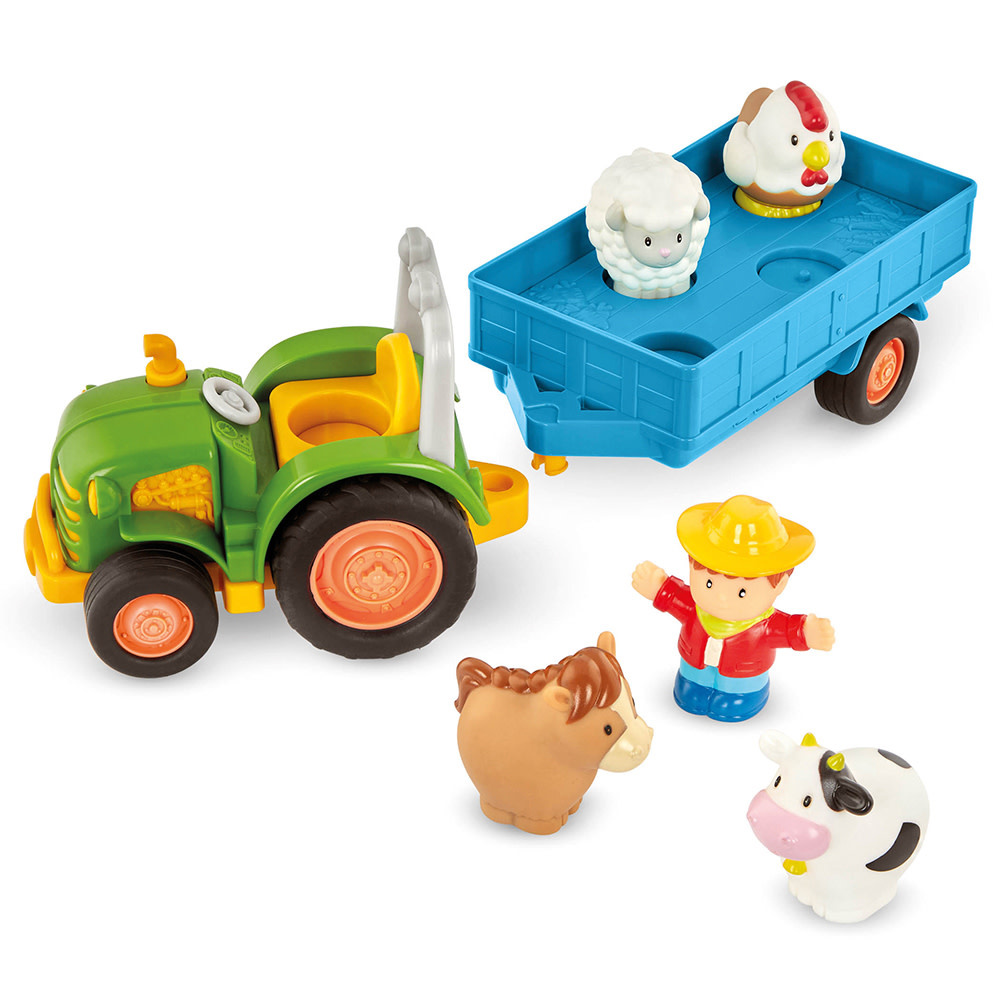 Battat Farm Tractor & Trailer Lights and Sounds