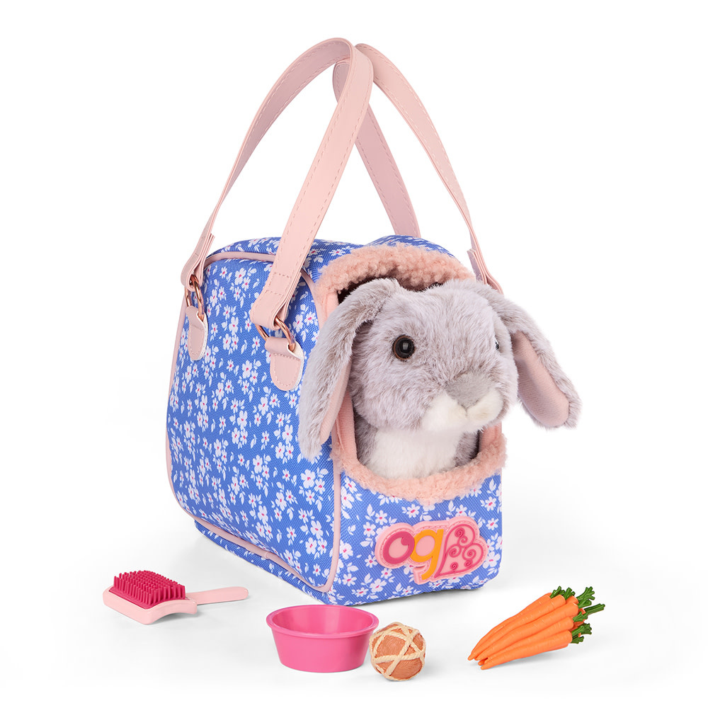 Our Generation Bunny in Carrier Hop