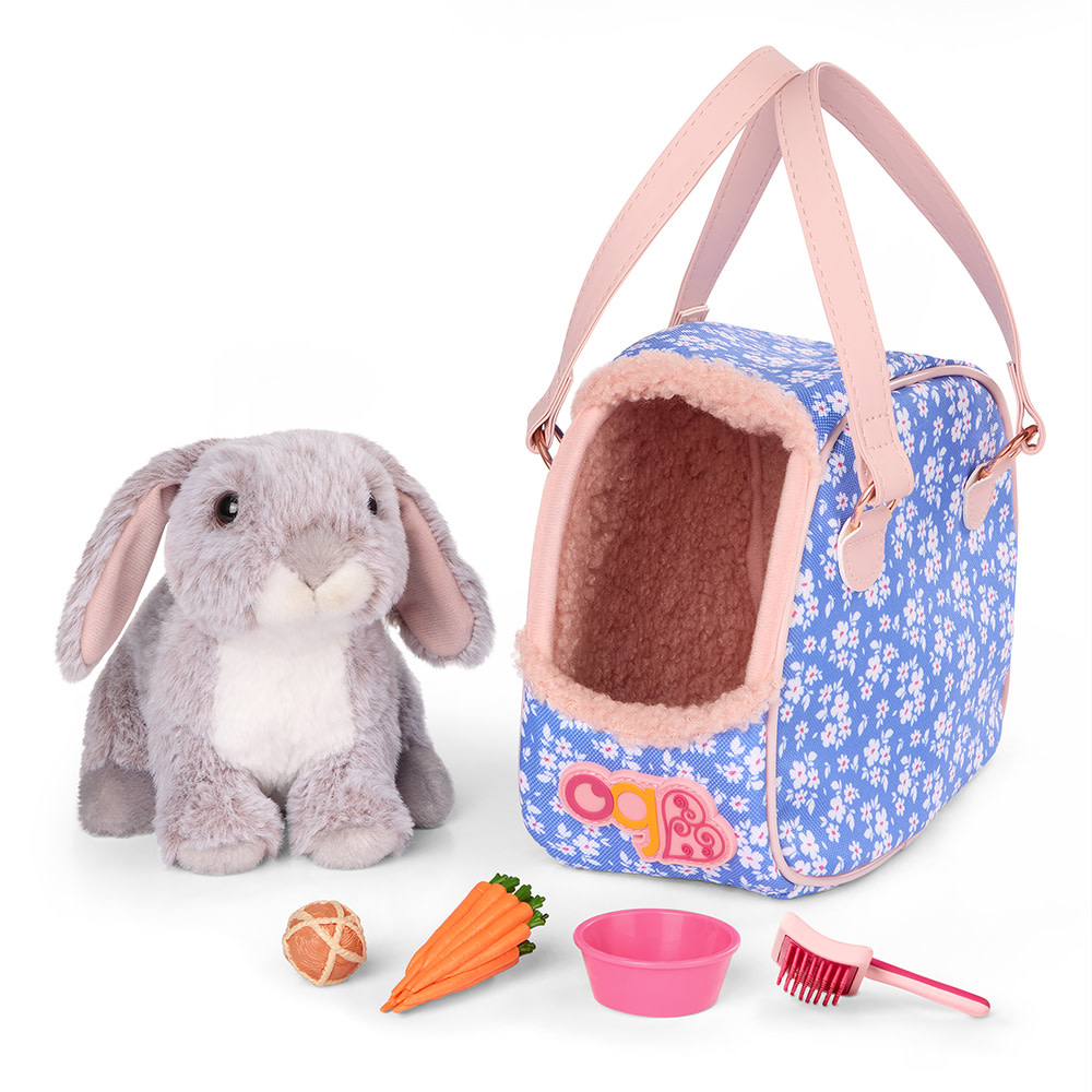 Our Generation Bunny in Carrier Hop