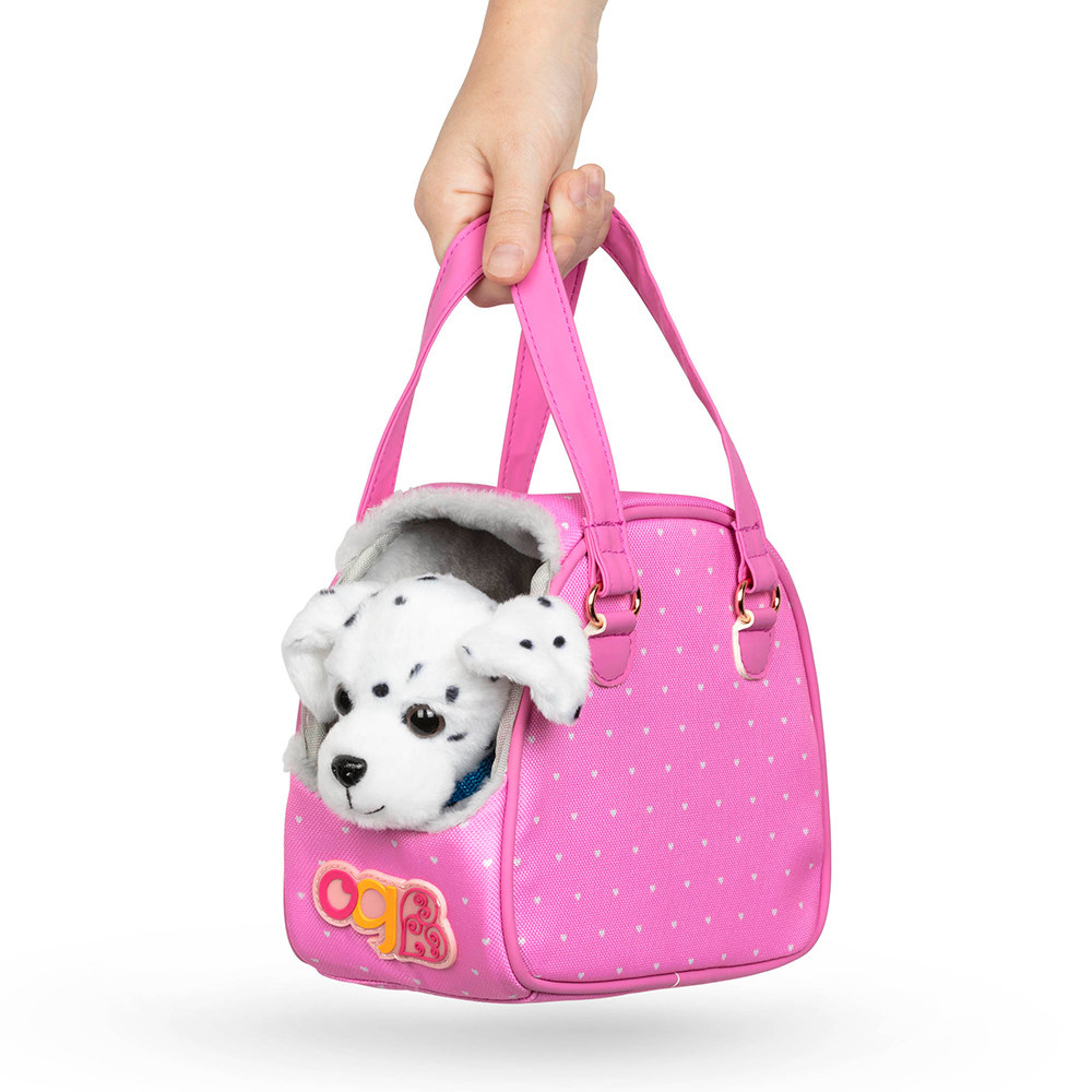 OG Dog in Carrier - Dalmatian