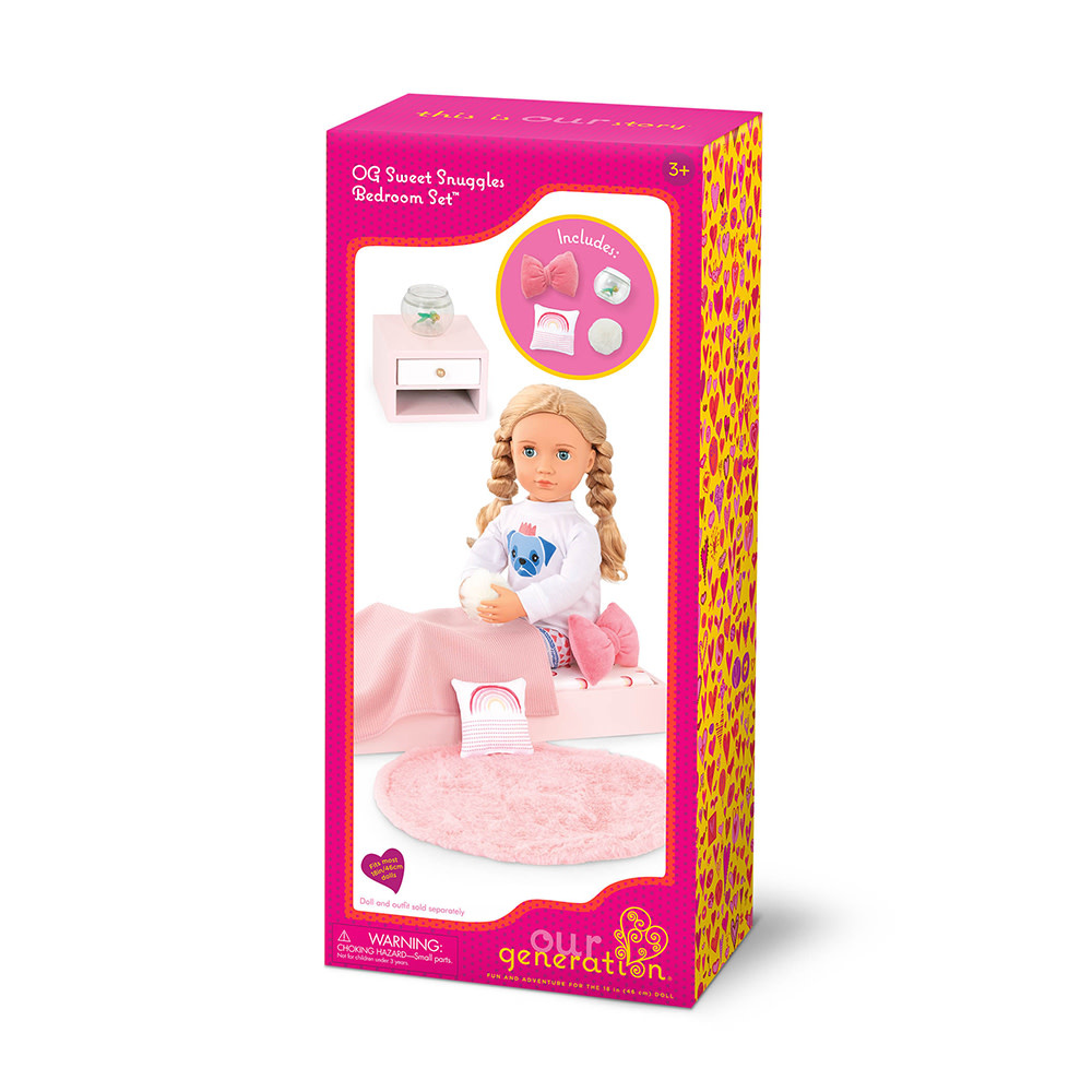 OG Doll Accessory: Sweet Snuggles Bedroom Set