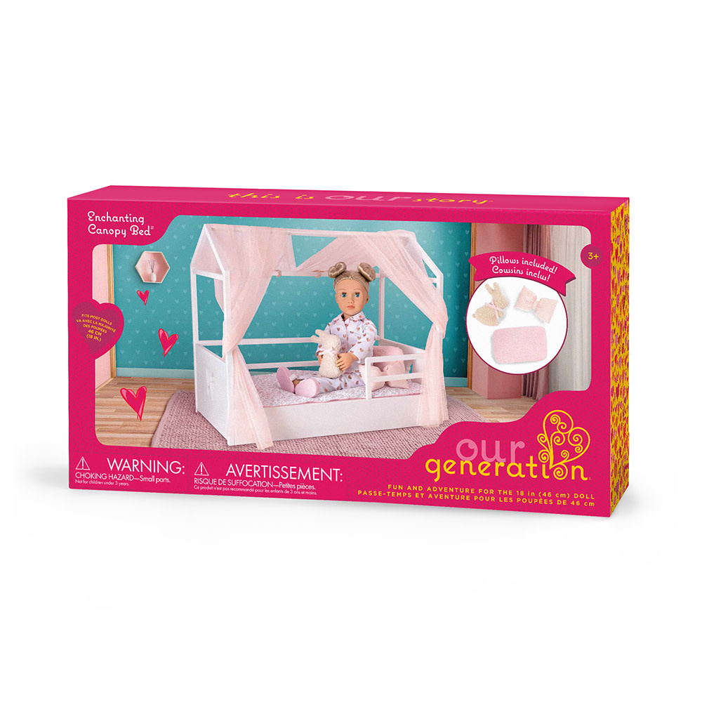 Our Generation Our Generation Doll Accessory: Enchanting Canopy Bed
