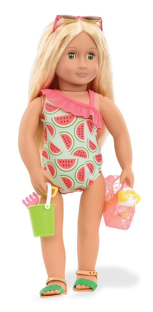 Our Generation Our Generation Doll Outfit: Slice of Fun Watermelon Swimsuit
