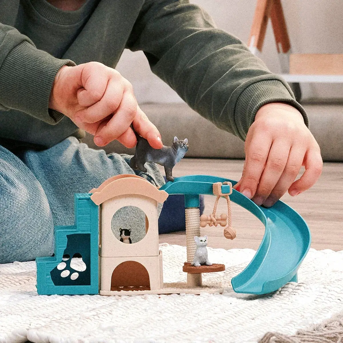 Schleich Schleich Farm World Playfun with Cats