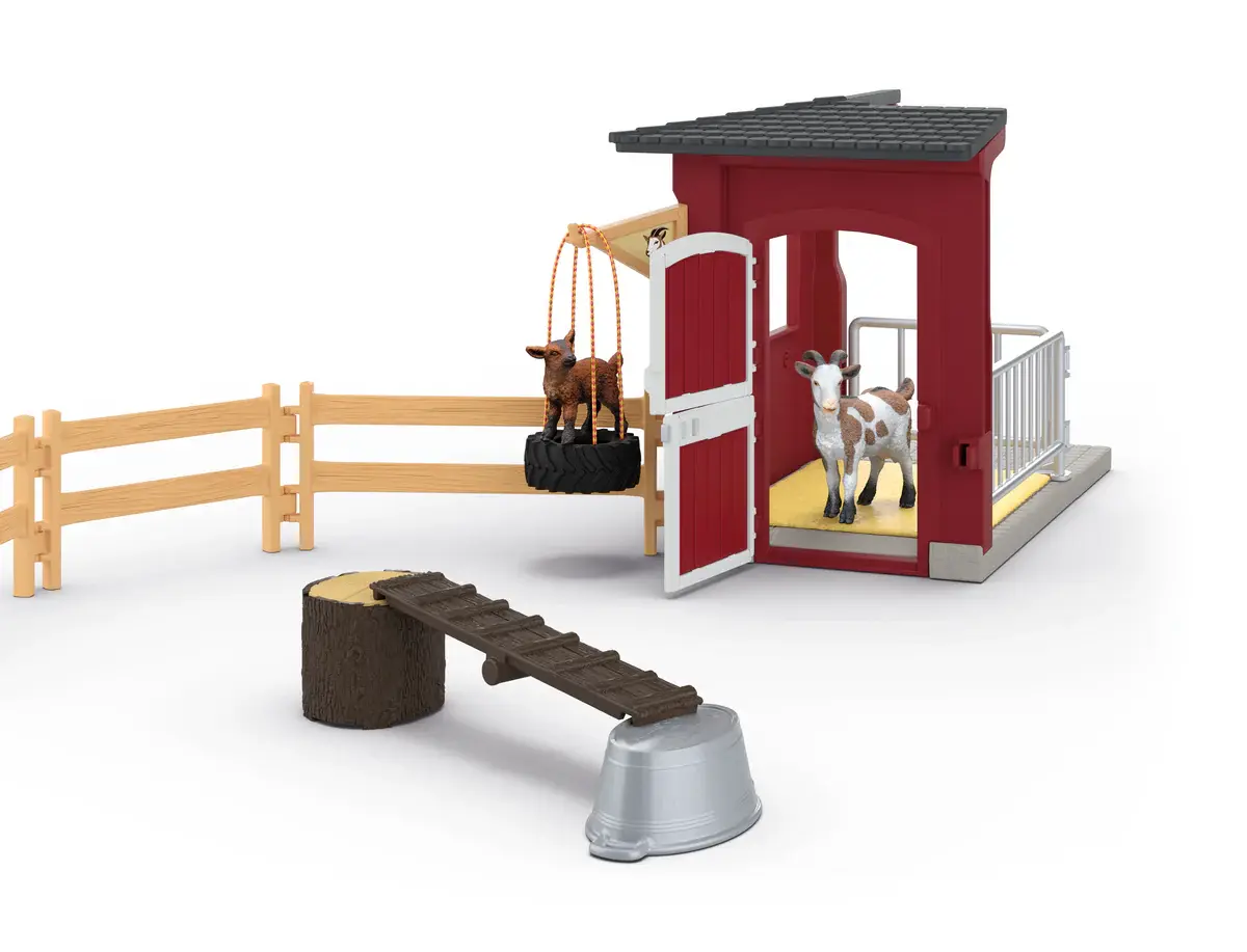 Schleich Schleich Farm World Goat Stable
