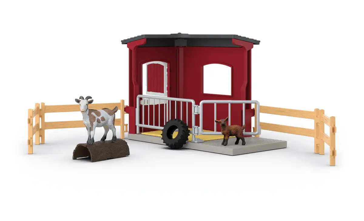 Schleich Schleich Farm World Goat Stable