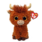 Ty Ty Beanie Boo Regular Alfie Highland Cow