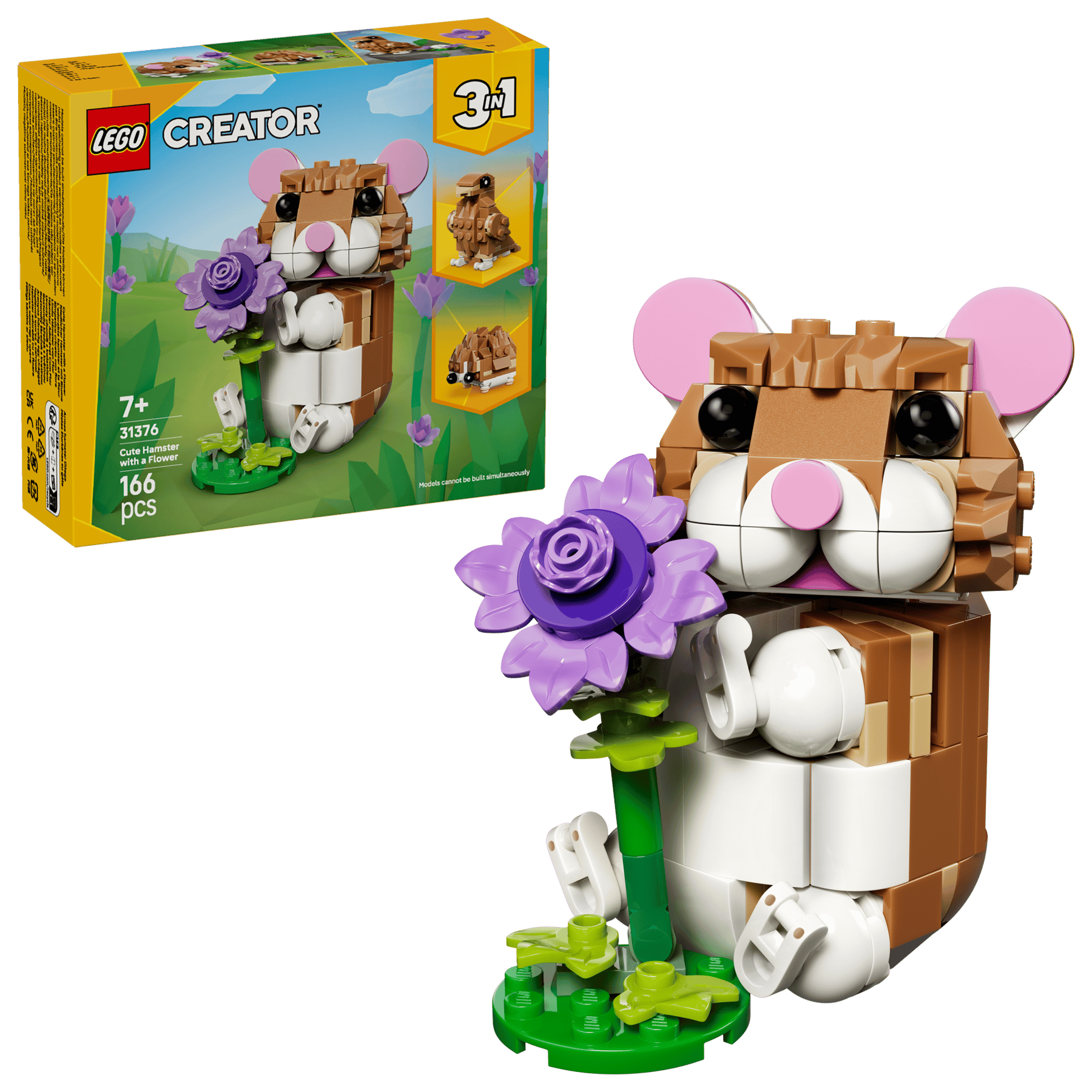 Lego Lego Creator Cute Hamster with a Flower